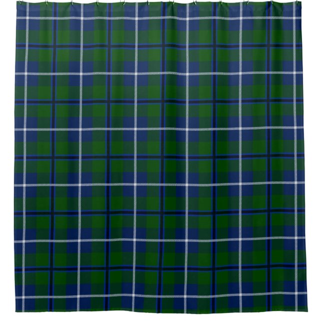 Rideaux De Douche Clan écossais Douglas Tartan Plaid (Devant)