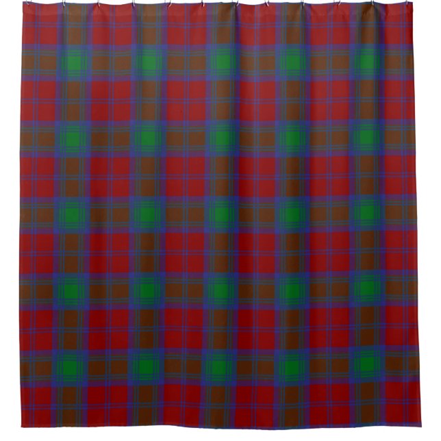 Rideaux De Douche Clan écossais Lindsay Tartan Plaid (Devant)