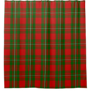 Rideaux De Douche Clan écossais MacGregor Tartan Plaid
