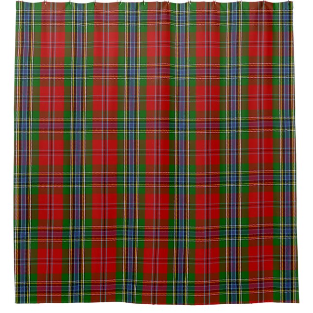 Rideaux De Douche Clan écossais MacLean de Duart Tartan Plaid (Devant)