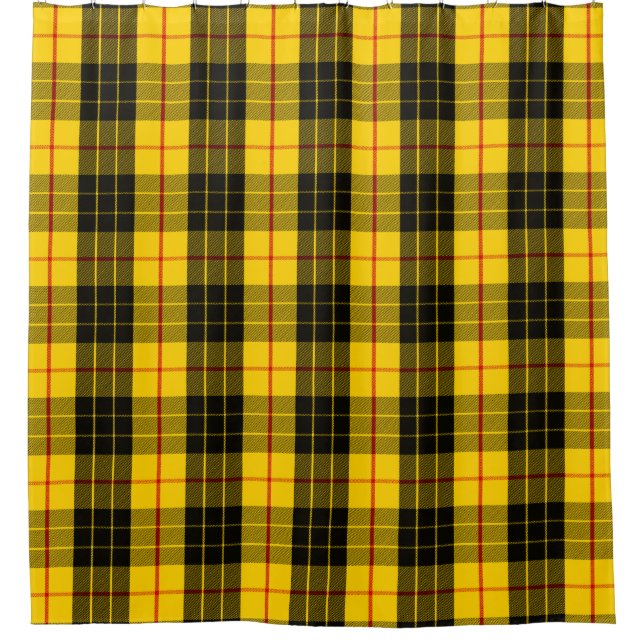 Rideaux De Douche Clan écossais MacLeod Tartan Plaid (Devant)