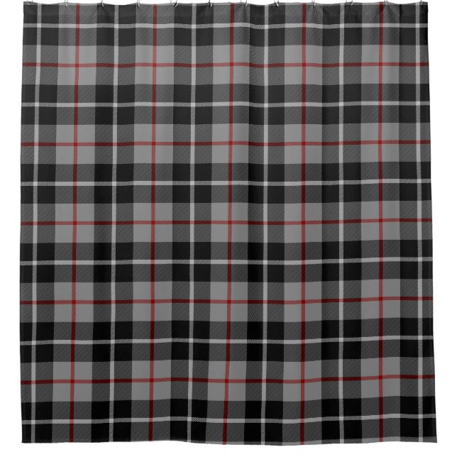 Rideaux De Douche Clan écossais Thompson Tartan Plaid (Devant)