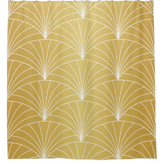 Rideaux De Douche Classic Art Deco Seamless Pattern. Geometric Styli