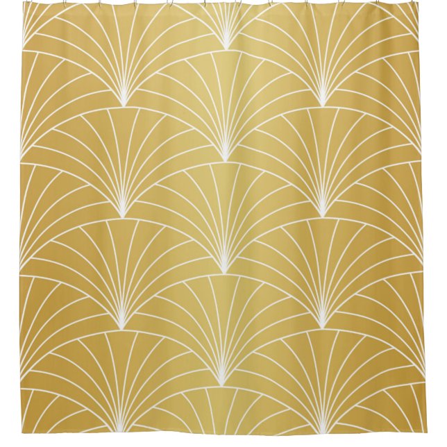 Rideaux De Douche Classic Art Deco Seamless Pattern. Geometric Styli (Devant)