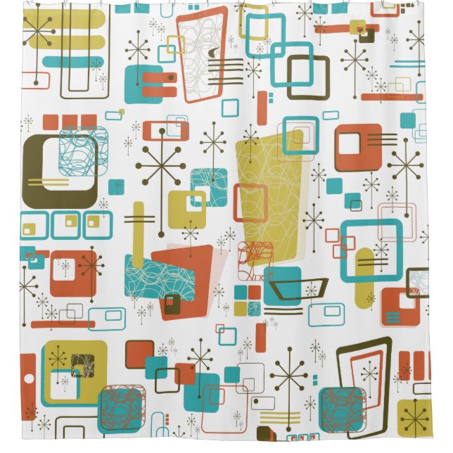 Rideaux De Douche Classic Retro (Devant)