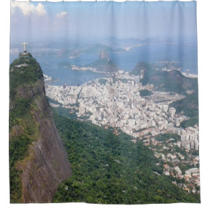 Rideaux De Douche Classy Rio de Janeiro Brésil Photo Bain Conçu
