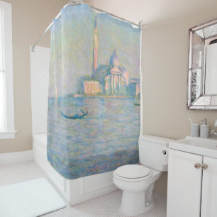 Rideaux De Douche Claude Monet - Eglise de San Giorgio Maggiore