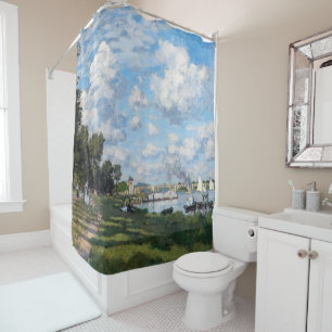 Rideaux De Douche Claude Monet - Le Bassin d'Argenteuil
