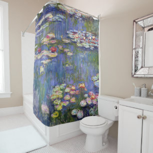 Rideaux De Douche Claude Monet - Nymphéas / Nénuphars