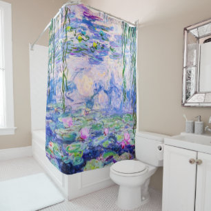 Rideaux De Douche Claude Monet - Nymphéas / Nénuphars 1919