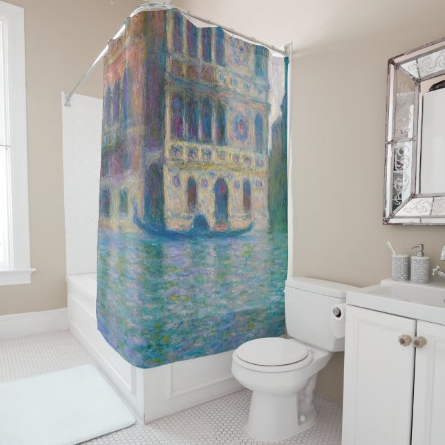 Rideaux De Douche Claude Monet - Palazzo Dario (En situation)