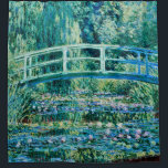 Rideaux De Douche Claude Monet - Pont D'Eau Et Pont Japonais<br><div class="desc">Claude Monet - Pont D'Eau Et Pont Japonais (1899)</div>