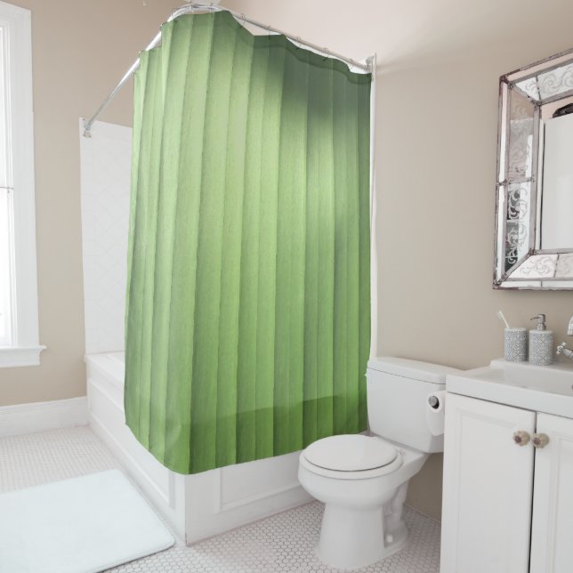 Rideaux De Douche Closeuse feuille banane (En situation)