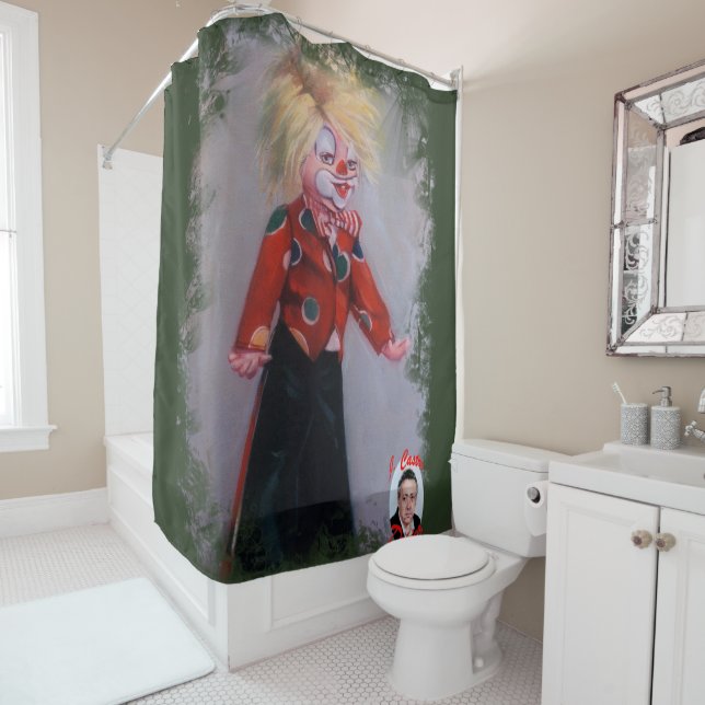 Rideaux De Douche Clown/Pallaso/Clown (En situation)