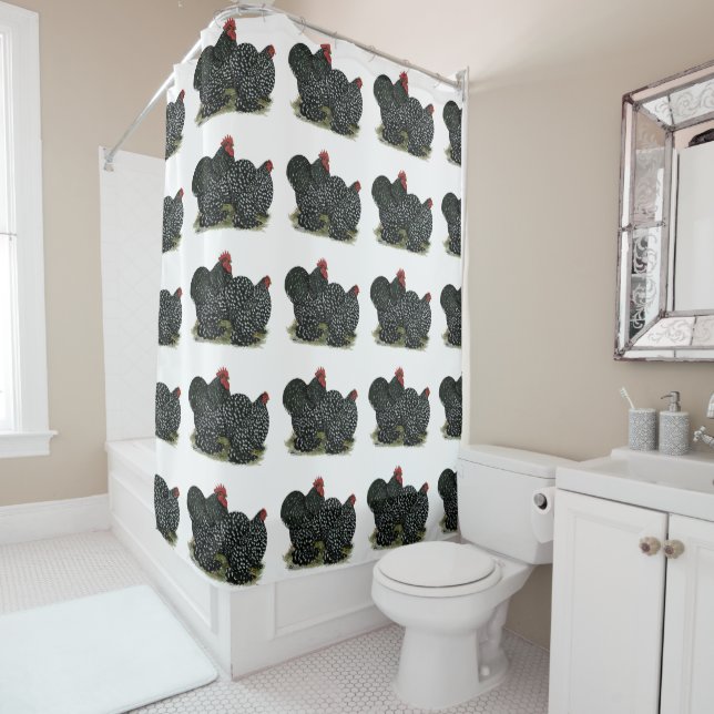 Rideaux De Douche Cochin Mottled (En situation)