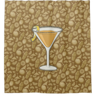 Rideaux De Douche Cocktail Sidecar
