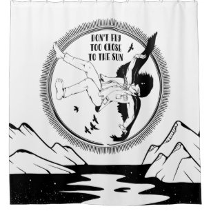 Rideaux De Douche COIN MONTAGNE ICARUS 1000 inférieur