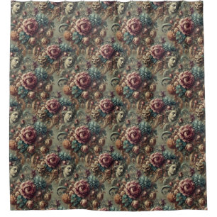 Rideaux De Douche Colère affectueuse - gothique victorien