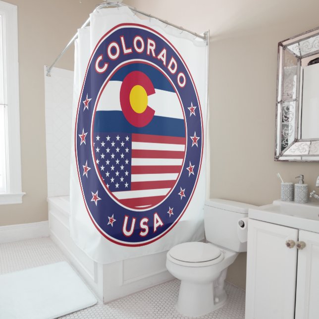Rideaux De Douche Colorado (En situation)