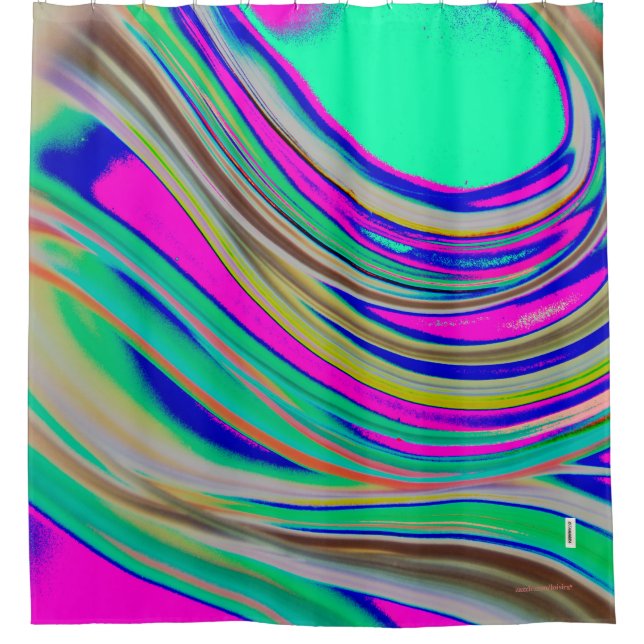 Rideaux De Douche Coloré (Devant)