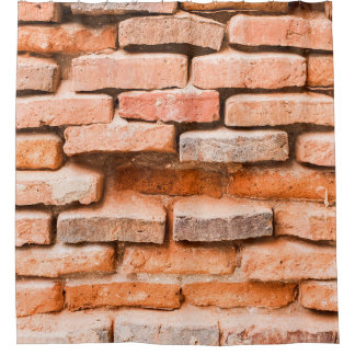 Rideaux De Douche Colse up old brick wall background and texture. ag