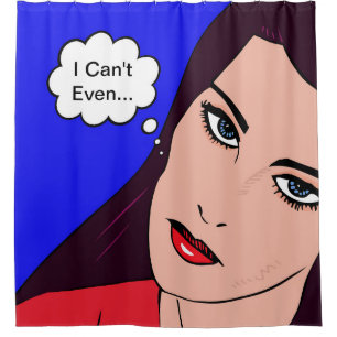 Rideaux De Douche Comics Girl #14