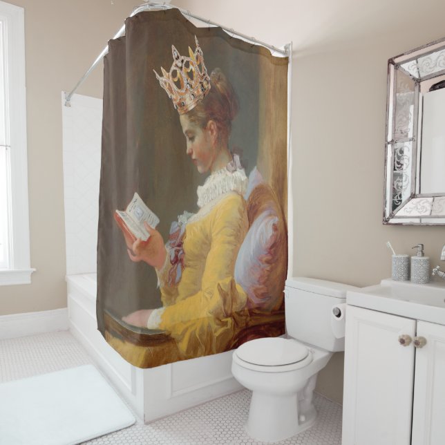 Rideaux De Douche Comment être une reine (En situation)