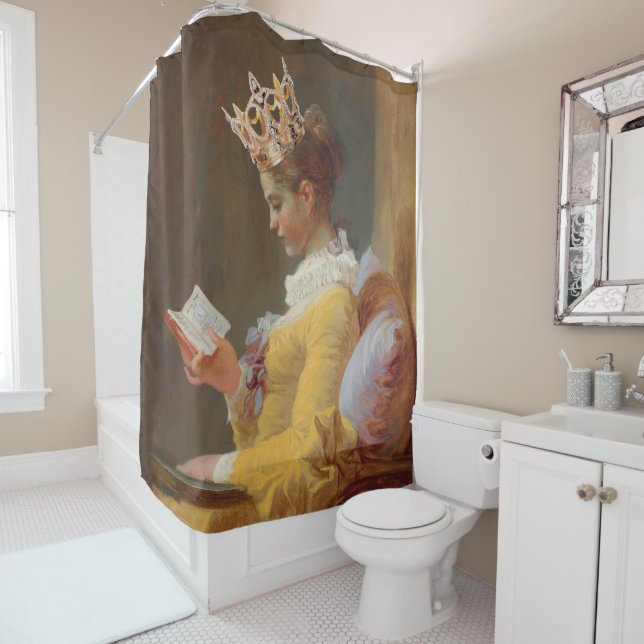 Rideaux De Douche Comment être une reine (En situation)