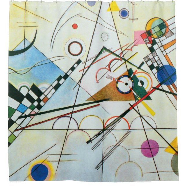Rideaux De Douche Composition VIII par Wassily Kandinsky (Devant)
