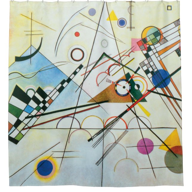 Rideaux De Douche Composition VIII par Wassily Kandinsky (Devant)
