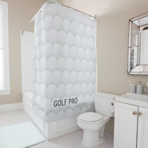 Rideaux De Douche Conception de boules de golf