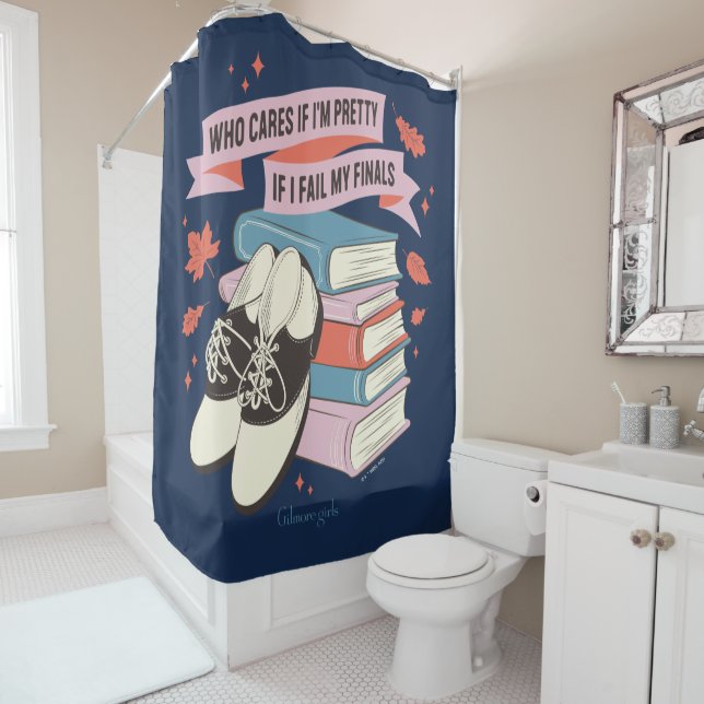 Rideaux De Douche Conception de citation de finales de Gilmore Girls (En situation)