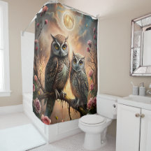 Conception de hibou majestueux