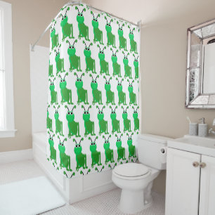 Rideaux De Douche Conception de sauterelle
