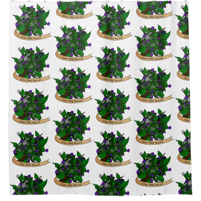 Rideaux De Douche Conception des dés des Rangers (Devant)