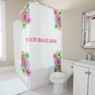 Rideaux De Douche Conception personnalisée personnalisée de Mandala