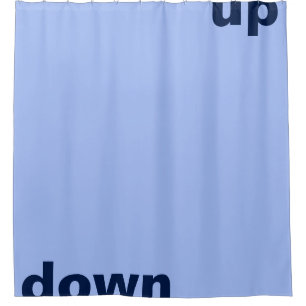 Rideaux De Douche Conception simple "rectangle bleu clair vers le ha