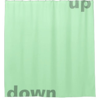 Rideaux De Douche Conception simple "rectangle menthe légère vers le