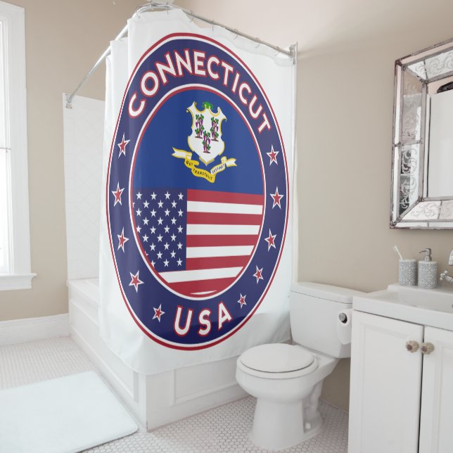 Rideaux De Douche Connecticut (En situation)