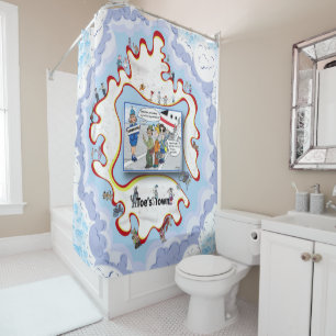Rideaux De Douche Connexions Jeux de mots littéraux Humour