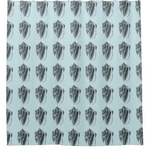 Rideaux De Douche Conque Shell d'Aqua