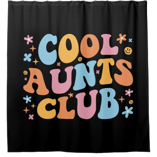 Rideaux De Douche Cool Aunts Club III (Devant)