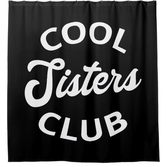 Rideaux De Douche Cool Sisters Club I (Devant)