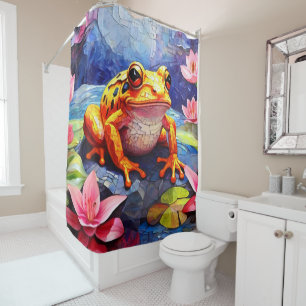 Rideaux De Douche Costa Rica Poison Dart Grenouille rideaux douche