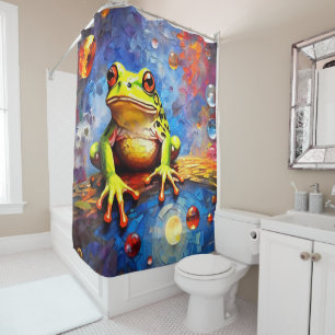 Rideaux De Douche Costa Rica Poison Dart Grenouille rideaux douche