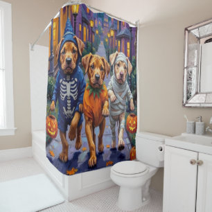 Rideaux De Douche Costumes d'Halloween pour chiens Shar Pei allant c