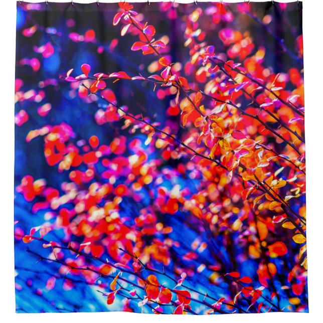 Rideaux De Douche Cotoneaster en feu (Devant)