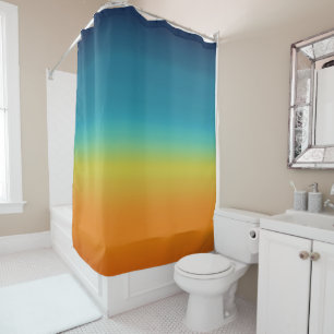 Rideaux De Douche Coucher du soleil de sud-ouest