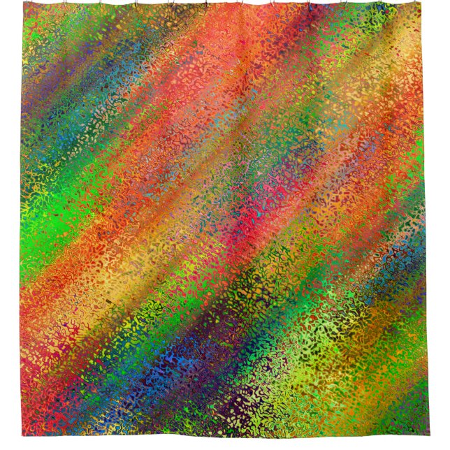 Rideaux De Douche Couleur abstrait arrière - plan (Devant)