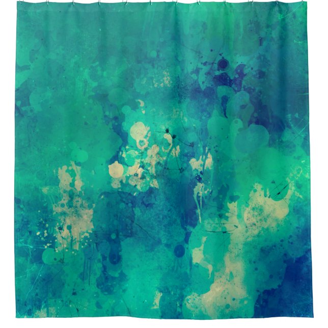 Rideaux De Douche Couleur de fond (Devant)